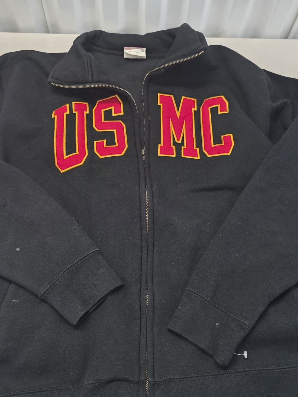 MV Sport Pro Weave USMC Marines Full Zip Jacket Men's XL Excellent